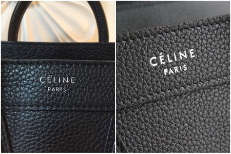 authentic celine phantom vs fake|is my celine nano real.